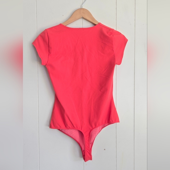 Free People Vibrant Red Bodysuits-SZ M - Picture 5 of 5